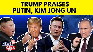 Elon Musk amp Donald Trump Trump Praises Xi Putin Kim Jong Un In Elon Musk Interview  N18G [upl. by Myron116]