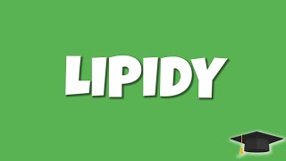 LIPIDY  BIOLOGIA KLASA 1 [upl. by Addison]