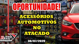 ACESSÓRIOS AUTOMOTIVOS NO ATACADO  BRÁS SP [upl. by Yeldar85]