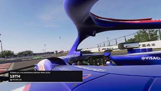 Invictus Racing League  S19  Tier 2  Hungarian GP  F1 24 [upl. by Akinek]