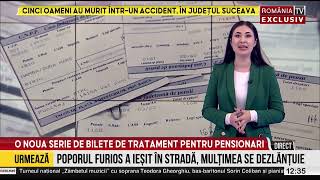 Bilete tratament pensionari 2024 16 zile de vacanţă pe banii statului ultima strigare [upl. by Midge147]