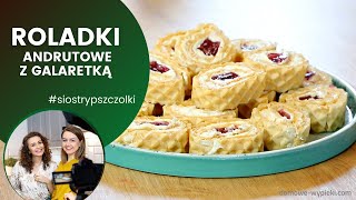 Deser na szybko czyli KOKOSOWA ROLADA WAFLOWA z galaretką ❤️👌 [upl. by Yojal]