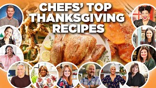 Food Network Chefs Top Thanksgiving Recipe Videos [upl. by Anrim]