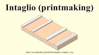 Intaglio printmaking [upl. by Dilisio]