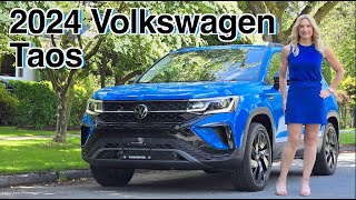 2024 Volkswagen Taos review  Whats with the transmission [upl. by Aihsotan]