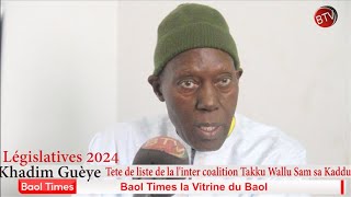 Urgent  Grosses révélations sur PASTEF et listes  Khadim Guèye [upl. by Lengel9]