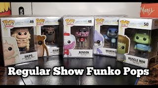 Funko Pop Set Review Regular Show [upl. by Aynatahs996]