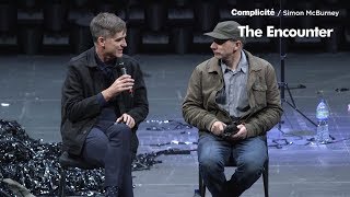 The Encounter full postshow QampA  Simon McBurney  Complicité [upl. by Rahas]