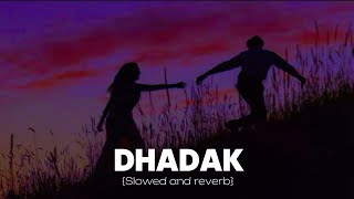 DHADAK title song  Slowed and reverb [upl. by Annayad]