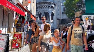 Paris Montmartre amp SacreCoeur Walking Tour September 2023 [upl. by Zoubek]