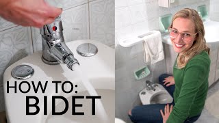 How To Use a Bidet [upl. by Poirer]