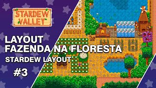 Stardew Valley  Layout funcional  Fazenda na Floresta [upl. by Sola]