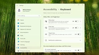 How to Turn Off the Sticky Keys Popup in Windows 11 and Windows 10 Guide [upl. by Nelo9]