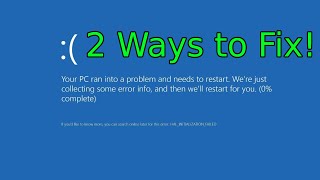 Fix Blue Screen of Death on Windows 11  Blue Screen Error  BSOD HP Lenovo Thinkpad Dell  How To [upl. by Pippo553]