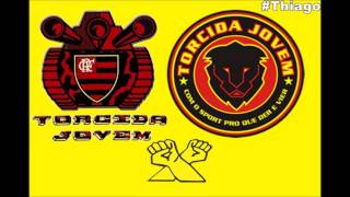 TORCIDA JOVEM FLA FORTEMENTE PREPARADO [upl. by Yllrebmik]