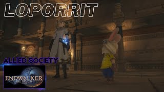 FFXIV  Loporrit Tribe  Allied Society Story Quests  Endwalker [upl. by Arihay]