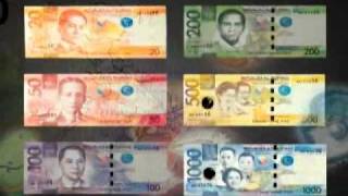 New 2010 Philippine banknotes [upl. by Manas]