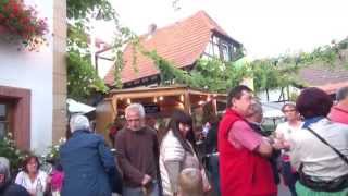 Weinfest Gleiszellen RheinlandPfalz Germany 2015 Teil 2 [upl. by Avle]