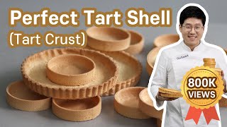 Foolproof Tart Shell Masterclass  Tart Crust  Most detailed video on youtube [upl. by Mehelhteb]