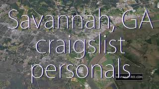 Craigslist Personals Savannah GA [upl. by Thoer81]