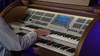 2nd Demonstration Video of sounds from Maestro A2000 Organ by Ringway [upl. by Dorsy]