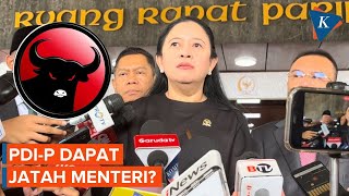 PDIP Dikabarkan Dapat Jatah 2 Menteri Ini Kata Puan [upl. by Llerrit441]