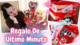 💘 DIY  ARREGLO DE DULCES PARA TU NOVIO  Regalo Fácil y Económico [upl. by Enyleuqcaj]