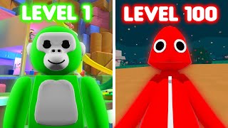 Level 1 VS 100 Gorilla Tag Fan Games [upl. by Anna203]