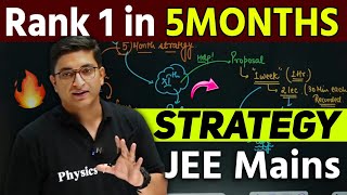 Rank 1 In 05 MONTHS Strategy 😲 SERIOUS ASPIRANTS  IIT JEE  Sachin Sir Motivation  Physicswallah [upl. by Airelav413]