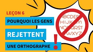 Orthographe Questions d’acceptabilité  Leçon 6 [upl. by Egiarc]