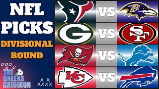 NFL Divisional Round Predictions  2024 [upl. by Aicilla]