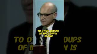 Milton Friedman  only government can create inflation miltonfriedman inflation conservative [upl. by Ieso]