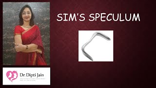 SIMS SPECULUM के बारे में पूरी जानकारी Gynaecology Instruments [upl. by Brass]