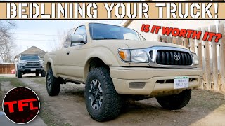 SHOULD You Bedline Your Truck Here Are The Pros And Cons Of Using Bedliner Instead Of Paint [upl. by Lehcsreh]