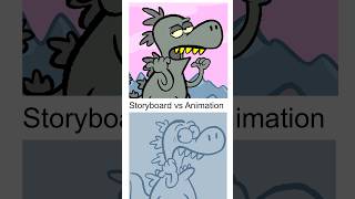 Storyboard vs Finished Animation [upl. by Annoid552]