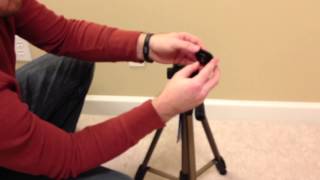 Dynex DXTRP60 Tripod Review [upl. by Dennet]