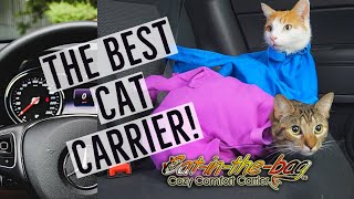 CatInTheBag com  Cozy Comfort Carrier 🚙 Cat In The Bag 😺 [upl. by Yvan]