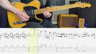 Steely Dan  Reelin In The Years Guitar Solo  WITH TAB [upl. by Hessney503]