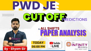 pwd je civil cut off  pwd je civil paper analysis  pwd exam paper analysis pwd civil je exam pwd [upl. by Farrar]