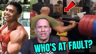 Bodybuilder Passes Away after 450lb Squat Attempt  Bodybuilding Coaches React [upl. by Sirtemed]