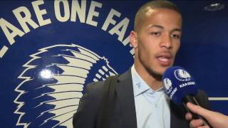 Reactie William TroostEkong na KAA Gent  Charleroi JPL Sp 22 [upl. by Gilford917]