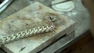 18mm Cuban Link Necklace Production Video [upl. by Mowbray]