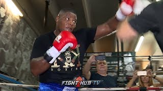 AGE IS JUST A NUMBER LUIS ORTIZ WORKING CUBAN SCHOOL COMBOS LOOKING SHARP ON THE MITTS [upl. by Mou]