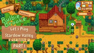 Lets Play Stardew Valley 16 update 1  Bulbie Brooke [upl. by Mikah]