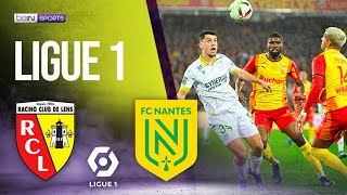 Lens vs Nantes  LIGUE 1 HIGHLIGHTS  10282023  beIN SPORTS USA [upl. by Dweck254]