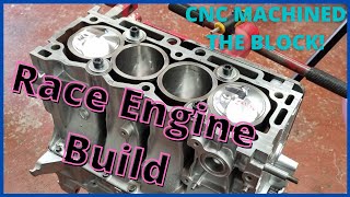 Race Engine Build  Part 1  Peugeot 14 TU engine [upl. by Htebi]