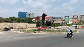 This Magnificent 8 Lane Road From Ghana Int Mall To The Flowerpot Interchange Is A Game Changer [upl. by Jempty]