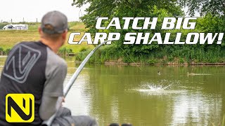 The MOST Exciting Summer Tactic EVER  Catch BIG Carp Shallow [upl. by Hallutama]