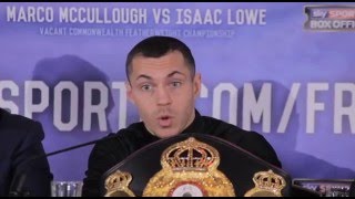 Carl Frampton vs Scott Quigg HEATED FINAL press Conference [upl. by Jorge660]