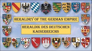 Regions of the German Empire Heraldry [upl. by Neelrahs]